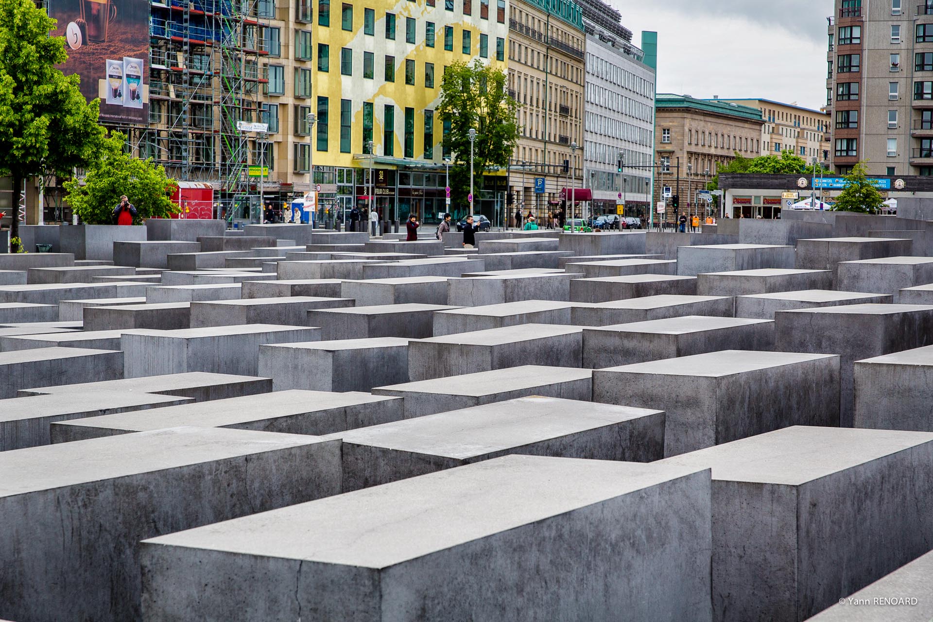 Mémorial aux Juifs assassinés d'Europe - Denkmal für die ermordeten Juden Europas (Berlin)